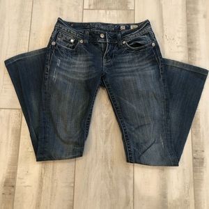 Miss me boot cut blue jeans